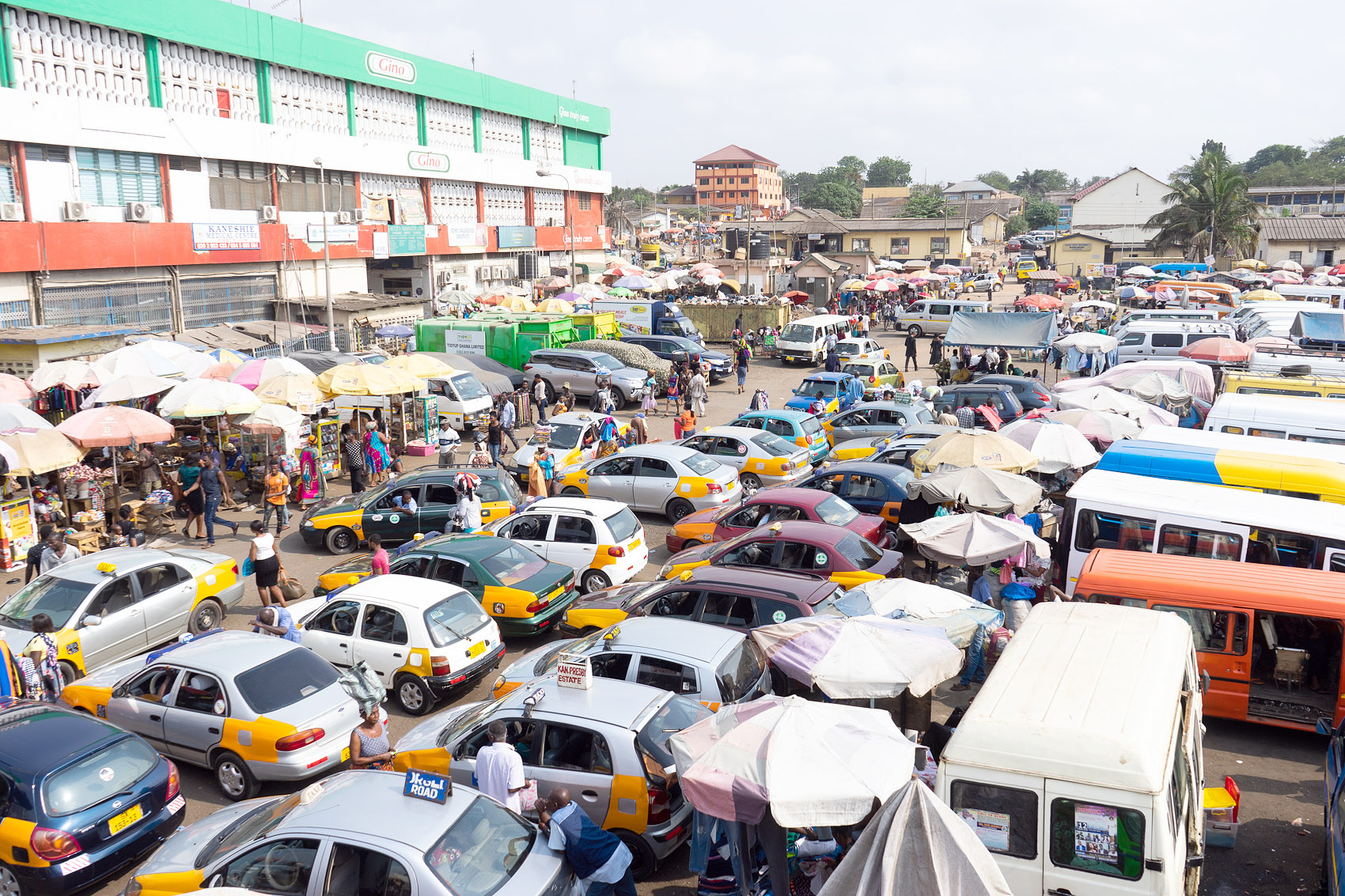 Transport operator in Ghana - trotro or taxi driver
